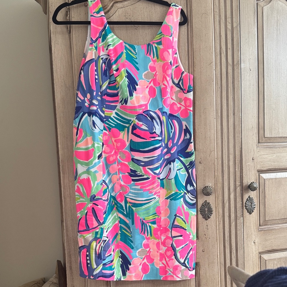 Lilly Pulitzer Colorful Tropical Mini Dress